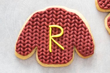 Ron Weasley's Christmas sweater cookie