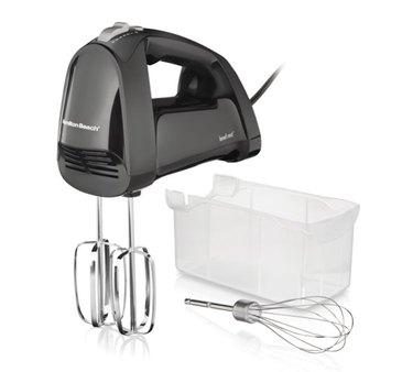 Oster 5-Speed Hand Mixer with HEATSOFT Technology, White 