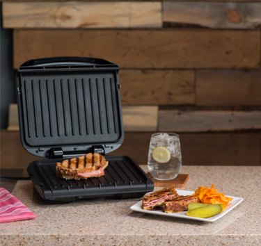 George Foreman Removable Plate Grill & Panini Press