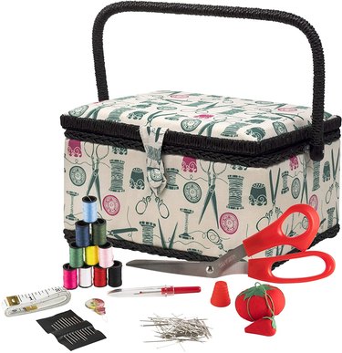 Basket Storage Keys, Sewing Basket Organizer