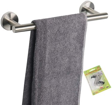 Sturdy Folding Wall/Under Cabinet Mounted Paper Towel Holder Rebrilliant