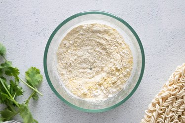 Cornstarch mixture for crispy tofu