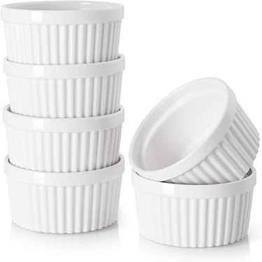 DOWAN 4-Ounce Porcelain Ramekins