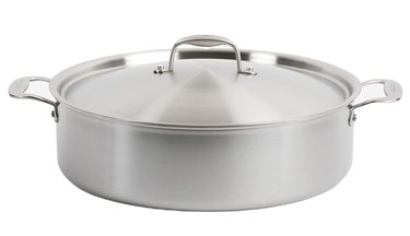 Made-In Cookware 10-Quart Stainless Steel Rondeau Pot