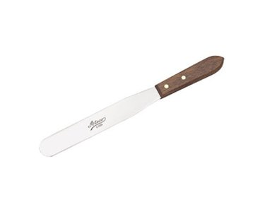 An Ateco Straight Spatula with 8-Inch Blade