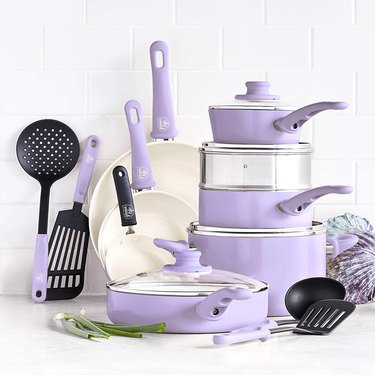 GreenLife Soft Grip 16-piece Cookware Set