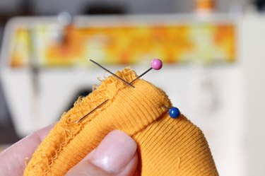 sewing close up