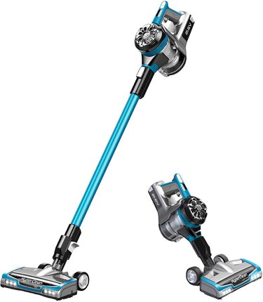 Eureka NEC222 HyperClean cordless stick vacuum in blue