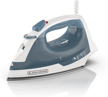 Black + Decker Purple Easy Steam Compact Iron