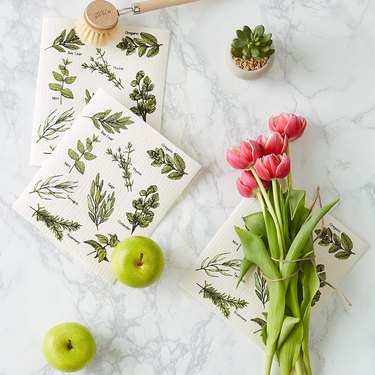 Now Designs - Ecologie Swedish Dish Cloth, Oranges – Kitchen Store & More