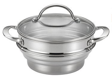 Anolon Classic Stainless Steel Steamer Insert With Lid