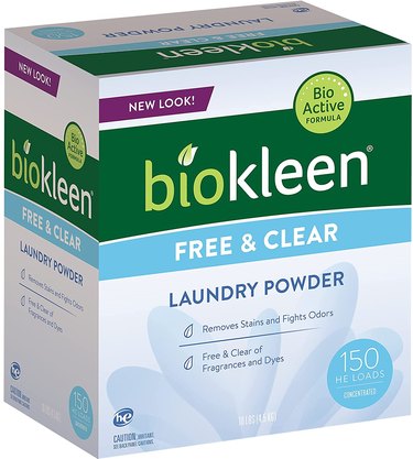 Biokleen Free & Clear Natural Laundry Detergent, 10-lb. Box