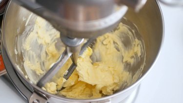 Mixing butter