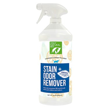 32 ounce spray bottle of Only Natural Pet Stain & Odor Remover