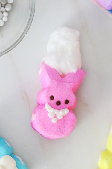 Decorated Peep bunny inspired by Queen Charlotte from Bridgerton