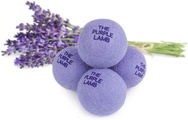 The Purple Lamb Scented Wool Dryer Balls