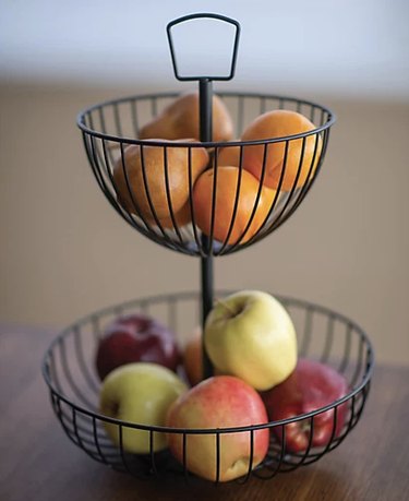 BIA Kitchen & Home Wire 2-Tier Fruit Basket
