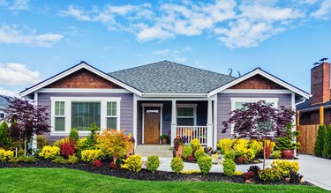 Modern Custom Suburban Home Exterior