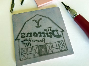 Make a Custom Address Stamp With This Easy Block Printing Method