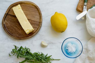 ingredients for butter rosettes