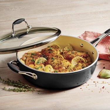Tramontina Gourmet Ceramica Deluxe 11" Skillet with Lid