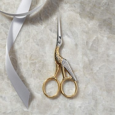 Studio Carta Gold Crane Embroidery Scissors