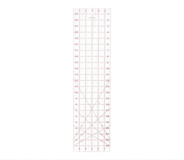 4 Pieces Clear Plastic Ruler Grid Ruler Transparent Ruler Metric Ruler  Plastic Straight Measuring Tool Ruler Set for Clothes Design Sewing, 6  Inches, 12 Inch, 15 Inch