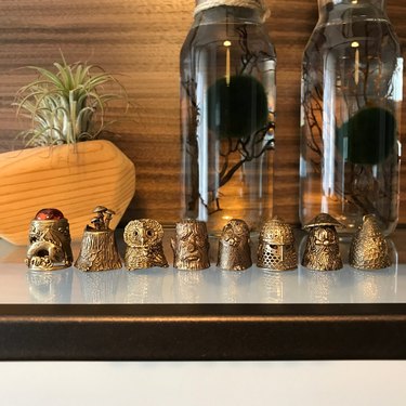 bronze thimble collection