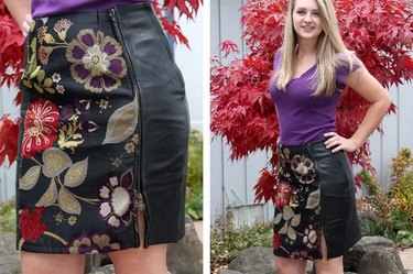 Finished skirt