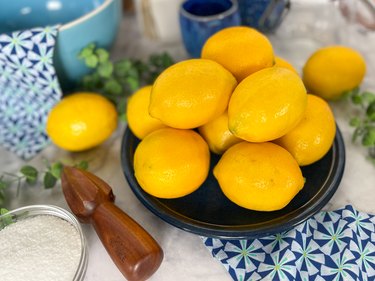 supplies needed to preserve lemons