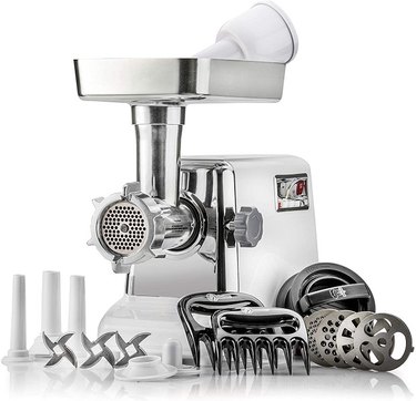 An STX Turboforce 3000 Electric Meat Grinder