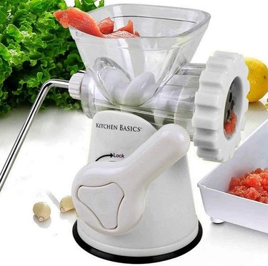 Manual Meat Grinder, Hand Crank Mincer Meat Processor Grinding Machine Ground Chopper Multifunctional Meat Mincing Machine Kitchen Tool Sausage