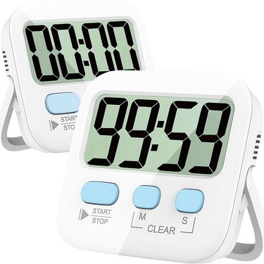 2 Digital kitchen timers for cooking large digital alarm for timer