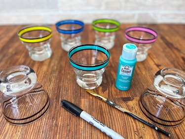 Mother's Day Gift Guide: Drinking Glasses by Snazzy Glass - Third