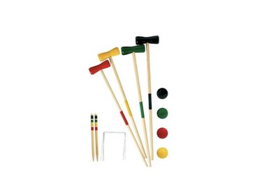 Wooden Croquet Set