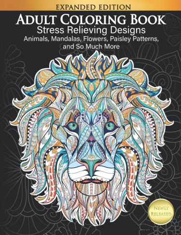 Adult Coloring Book by Cindy Elsharouni