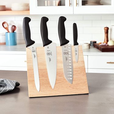 Mercer Culinary Millennia Magnetic Knife Board Set, 5-Piece