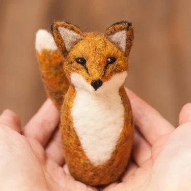 Fox felting kit