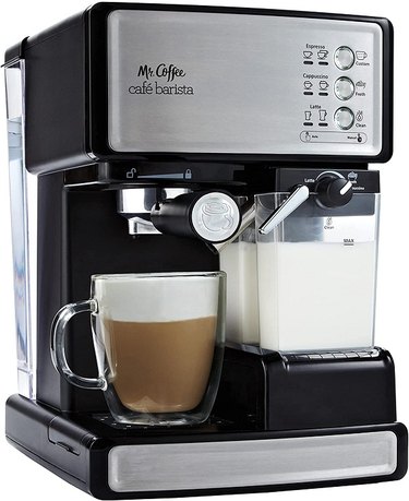 A Mr. Coffee Espresso and Cappuccino Maker