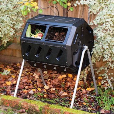  Farm Composter, Large Yard Waste Compost Bins, 330L Outdoor  Fast Compost, Aerating Outdoor Compost Box, Recyclable Garbage Disposal :  Patio, Lawn & Garden