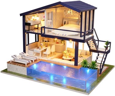 Nine-in-one DIY Miniature Dollhouse Crafts