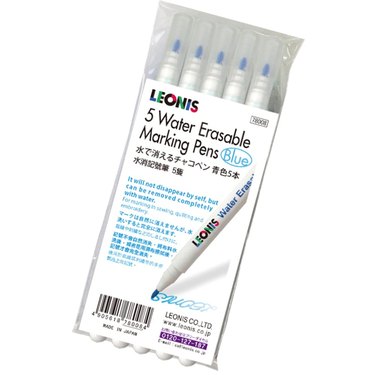LEONIS Erasable Marking Pens, 5-Count