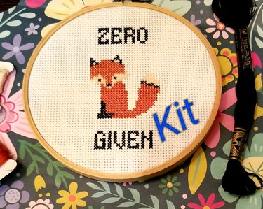 Zero Fox Given Cross-Stitch Kit