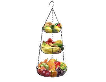 Home Intuition 3-Tier Hanging Fruit Basket