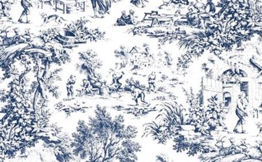 Dutton Toile - Navy