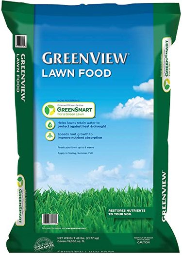 Bag of Greenview Lawn Food
