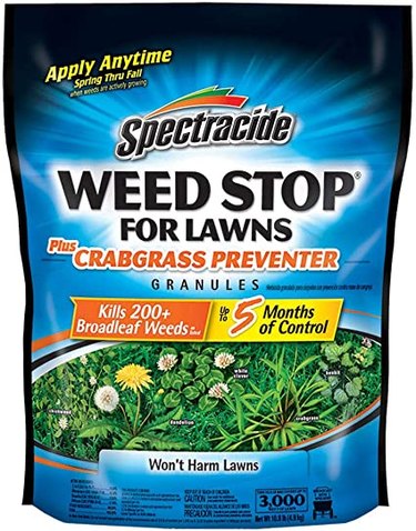 Bag of Spectracide Weed Stop