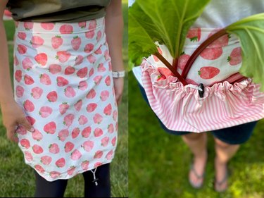 Free Gardening Apron Pattern - Gathered