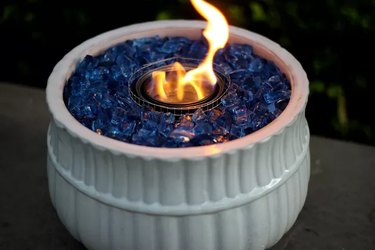 tabletop fire pit