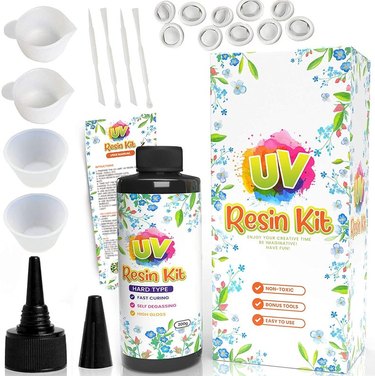 UV Resin Starter Kit With Light, UV Resin, UV Resin Dye, Resin Mold, Resin  Supplies, and Glitter Gifts for Her 